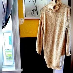 The loft kneelength sweater dress